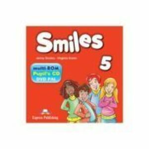 Curs limba engleza Smiles 5 Multi-rom - Jenny Dooley, Virginia Evans imagine