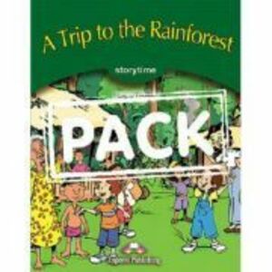 Literatura adaptata pentru copii. A Trip to the Rainforest Set Carte + CD - Jenny Dooley imagine