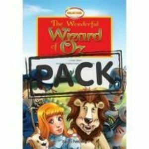 Literatura adaptata pentru copii The wonderful wizard of Oz Set cu MULTI-ROM - Virginia Evans imagine
