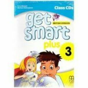 Get Smart Plus 3 British Version Class CDs - H. Q. Mitchell, Marileni Malkogianni imagine