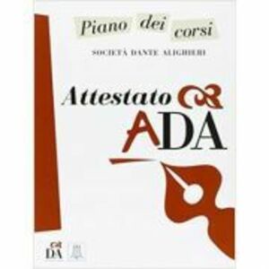 Attestato ADA (libro)/Certificat ADA (carte) - Società Dante Alighieri imagine