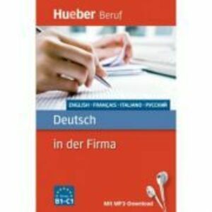 Deutsch in der Firma Buch mit MP3-Download Englisch, Franzosisch, Italienisch, Russisch - Axel Hering imagine