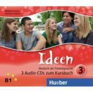 Ideen 3. 3 Audio-CDs zum Kursbuch - Wilfried Krenn, Herbert Puchta imagine