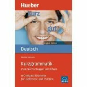 Kurzgrammatik Deutsch English Edition Ausgabe Englisch Zum Nachschlagen und Uben - Monika Reimann imagine