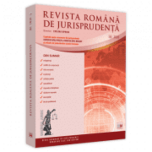 Revista romana de jurisprudenta nr. 6/2020 - Evelina Oprina imagine