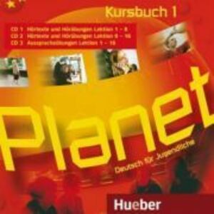 Planet 1 3 Audio-CDs zum Kursbuch Deutsch fur Jugendliche - Gabriele Kopp, Siegfried Buttner imagine