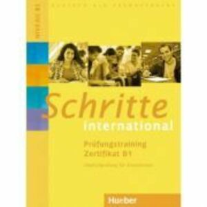 Schritte international Prufungstraining Zertifikat B1 - Brigitte Schaefer, Frauke van der Werff imagine