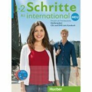 Schritte international Neu 1+2 Medienpaket 5 Audio-CDs und 1 DVD zum Kursbuch - Daniela Niebisch imagine