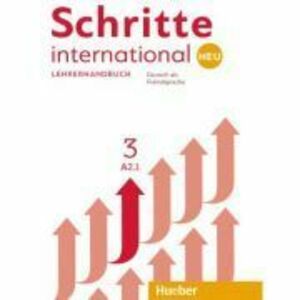 Schritte international Neu 3 Lehrerhandbuch - Susanne Kalender imagine