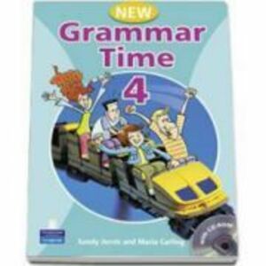Grammar Time 4, Manual pentru limba engleza, Clasa 6-a. Students Book, with multi-ROM - Sandy Jervis imagine