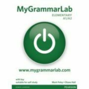 MyGrammarLab Elementary with Key and MyLab Pack - Mark Foley imagine