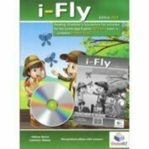 Cambridge YLE A2 FLYERS i-Fly Teacher's Edition with CD & Teacher's Guide - Andrew Betsis imagine
