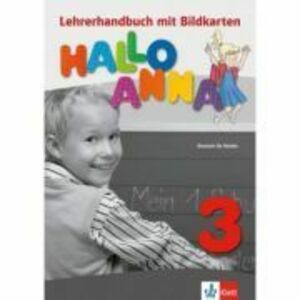 Hallo Anna 3. Lehrerhandbuch mit Bildkarten und Kopiervorlagen + CD-ROM. Deutsch für Kinder - Olga Swerlowa imagine