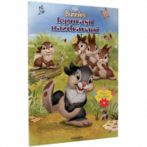 Iepurasii nazdravani - (carte de colorat) - Bunnies (Disney) imagine