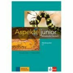 Aspekte junior C1, Medienpaket (4 Audio-CDs + Video-DVD). Mittelstufe Deutsch - Ute Koithan imagine