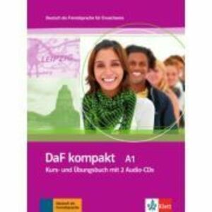DaF kompakt A1. Deutsch als Fremdsprache für Erwachsene. Kurs- und Übungsbuch mit 2 Audio-CDs - Birgit Braun imagine