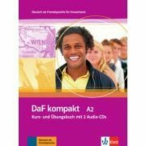 DaF kompakt A2. Deutsch als Fremdsprache für Erwachsene. Kurs- und Übungsbuch mit 2 Audio-CDs - Birgit Braun imagine