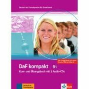 DaF kompakt B1. Deutsch als Fremdsprache für Erwachsene. Kurs- und Übungsbuch mit 2 Audio-CDs - Birgit Braun imagine
