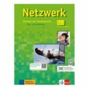 Netzwerk A2. 2, Kurs- und Arbeitsbuch mit DVD und 2 Audio-CDs. Deutsch als Fremdsprache - Stefanie Dengler imagine