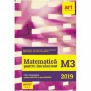 Bacalaureat Matematica M3. Filiera tehnologica, toate profilurile si specializarile - Marius Perianu imagine
