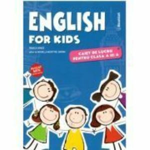 English for kids. Caiet de lucru pentru clasa a 3-a. Editie color - Rodica Dinca imagine