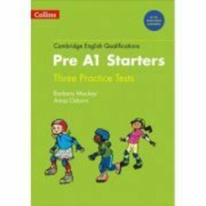 Cambridge English Qualifications. Practice Tests for Pre A1 Starters - Anna Osborn imagine