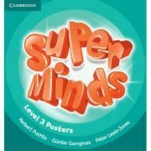 Super Minds Level 3, Posters - Herbert Puchta, Gunter Gerngross, Peter Lewis-Jones imagine