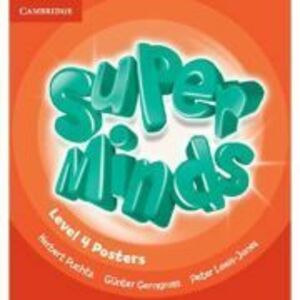 Super Minds Level 4, Posters - Herbert Puchta, Gunter Gerngross, Peter Lewis-Jones imagine