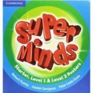 Super Minds Starter-Level 2, Posters - Herbert Puchta, Gunter Gerngross, Peter Lewis-Jones imagine