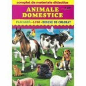 Animale domestice - Complet de materiale didactice imagine