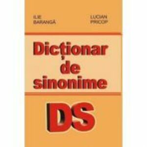Dictionar de sinonime - Ilie Baranga imagine