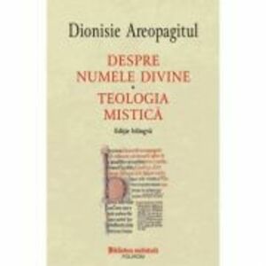 Despre numele divine. Teologia mistica (editie bilingva)/Dionisie Areopagitul imagine
