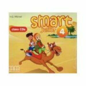 Smart Junior 4 Class CDs - H. Q. Mitchell imagine