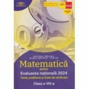Evaluarea nationala 2024 Matematica. Clasa 8 Clubul matematicienilor - Marius Perianu imagine
