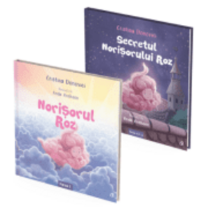 Pachet format din 2 titluri pentru copii Norisorul Roz, Secretul norisorului roz - Cristina Donovici imagine