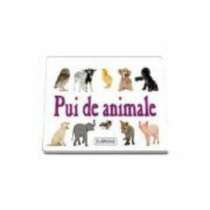 Pui de animale - Pliant cartonat cu imagini color imagine