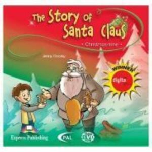 Literatura adaptata pentru copii. The Story of Santa Claus DVD - Jenny Dooley imagine