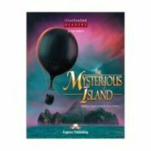 Literatura adaptata pentru copii Benzi desenate The mysterious island - Virginia Evans imagine