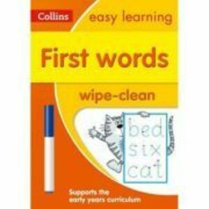 Wipe-clean. First Words Ages 3-5 imagine