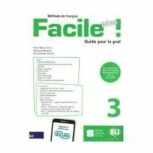 Facile plus! Guide pèdagogique + 2 CD audio 3 - Anna-Maria Crimi, Domitille Hatuel imagine