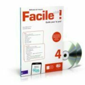 Facile plus! Guide pèdagogique + 2 CD audio 4 - Anna-Maria Crimi, Domitille Hatuel imagine