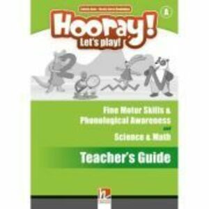 HOORAY! LET'S PLAY! Level A Science & Math and Fine Motor Skills & Phonological Awareness Activity Book Teacher's Guide imagine