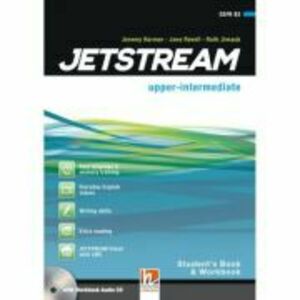 Jetstream upper-intermediate Student's and workbook with CD imagine