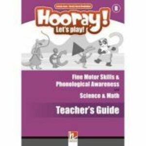HOORAY! LET'S PLAY! Level B Science & Math and Fine Motor Skills & Phonological Awareness Activity Book Teacher's Guide imagine