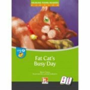 Fat Cat's Busy Day BIG BOOK Level D Reader imagine
