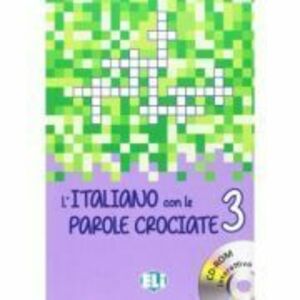 L'italiano con le parole crociate. Book 3 + DVD-ROM imagine