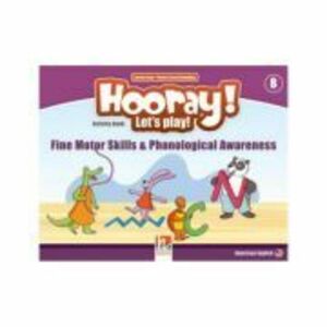 HOORAY! LET'S PLAY! Level B Fine Motor Skills & Phonological Awareness Activity Book imagine