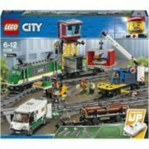 LEGO City, Tren marfar 60198, 1226 de piese imagine
