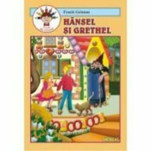Hansel si Grethel - carte de colorat - Fratii Grimm imagine