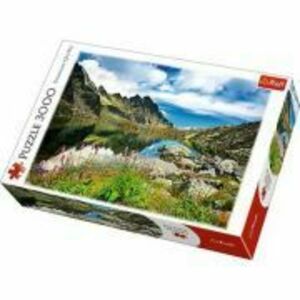 Puzzle lac in muntii Tatra Slovacia 3000 piese imagine